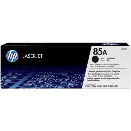Tóner original hp nº85a/ negro